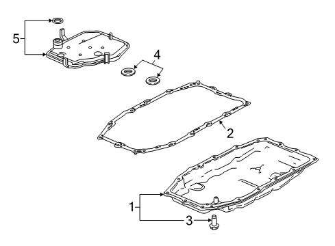 2017 GMC Yukon Transmission Diagram
