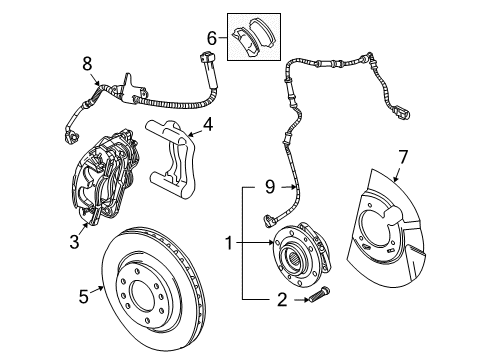 2007 Buick Rainier Anti-Lock Brakes Diagram