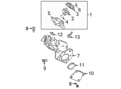 2023 GMC Hummer EV Pickup Electrical Components Diagram 2 - Thumbnail