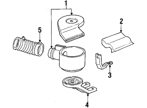 1987 Chevy Corsica Air Intake Diagram