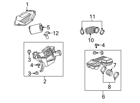 2006 Hummer H3 Oxygen Sensor Diagram for 19420131