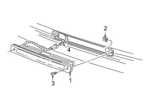 2003 Chevy Venture High Mount Lamps Diagram