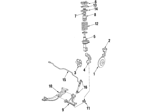 1985 Chevy Cavalier Front Brakes Diagram
