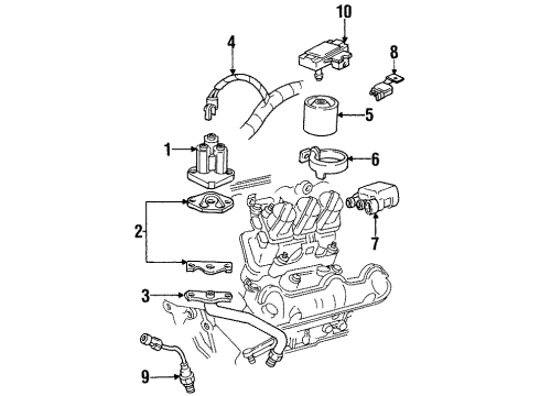 1998 Chevy Monte Carlo EGR System Diagram
