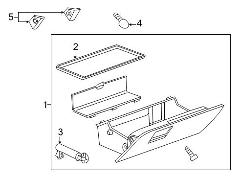 2012 Chevy Volt Glove Box Diagram