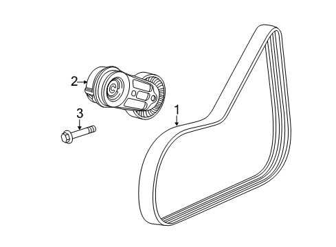 2015 Buick Verano Belts & Pulleys Diagram