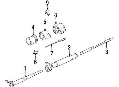 1989 Chevy S10 Ignition Lock Diagram