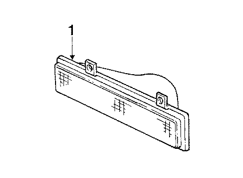 1991 Oldsmobile Cutlass Calais Park Lamps Diagram