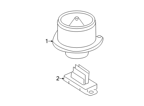 2006 Buick Lucerne Blower Motor & Fan Diagram