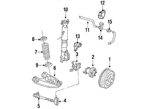 1987 Buick Electra Rear Brakes Diagram