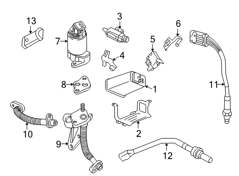 2005 Buick Park Avenue EGR System Diagram