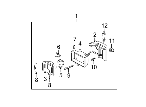 1994 Chevy S10 Bulbs Diagram