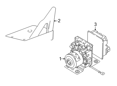 2005 Pontiac Montana Anti-Lock Brakes Diagram