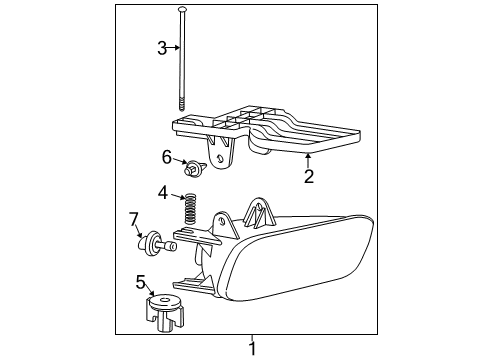 2001 Chevy Silverado 2500 HD Fog Lamps Diagram