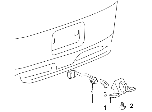 2008 Pontiac G5 License Lamps Diagram