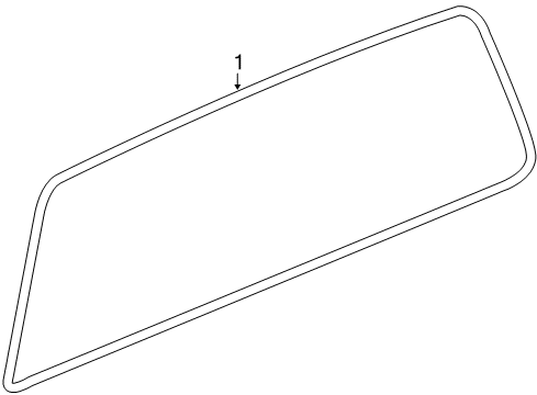 2007 Chevy Silverado 2500 HD Glass & Hardware Diagram