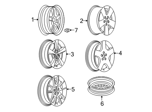 2012 Chevy Malibu Wheels Diagram