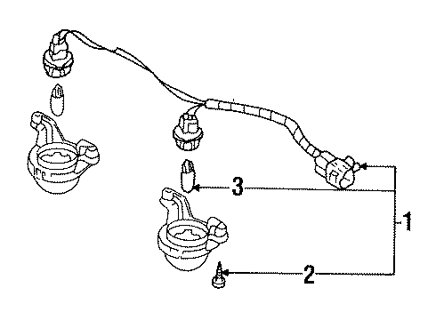 1999 Chevy Metro License Lamps Diagram