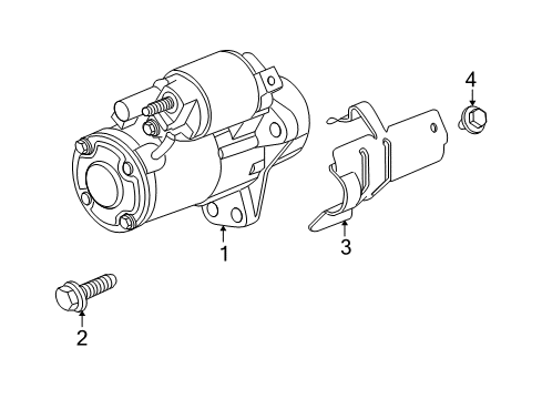 2007 Saturn Outlook Starter Diagram