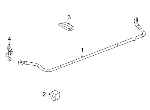 2006 Buick Terraza Rear Suspension, Control Arm Diagram 3 - Thumbnail