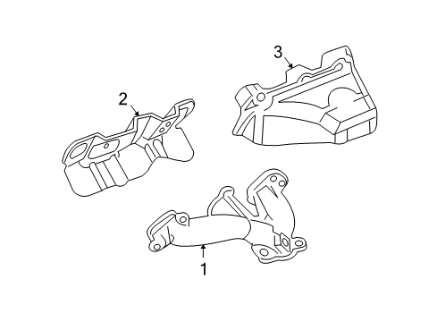 2008 Chevy Uplander Exhaust Manifold Diagram