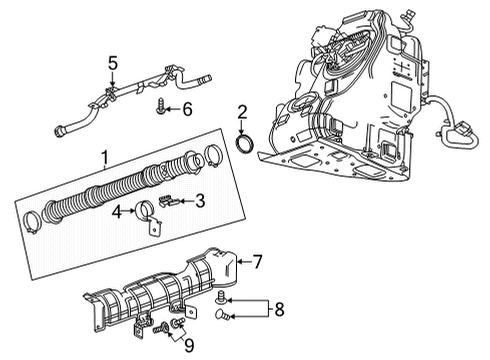 2022 Chevy Corvette Fuel Supply Diagram