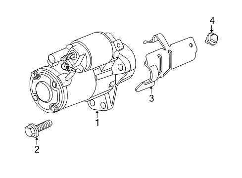 2012 Buick Enclave Starter Diagram