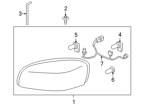2005 Saturn Relay Headlamps Diagram