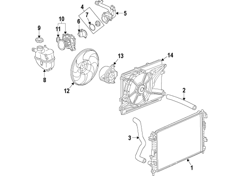 2008 Saturn Vue Window Defroster Diagram 1 - Thumbnail