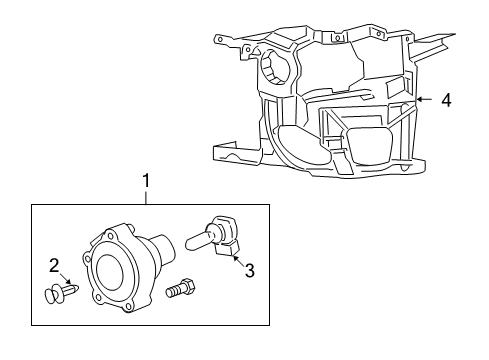2012 Buick Enclave Bulbs Diagram