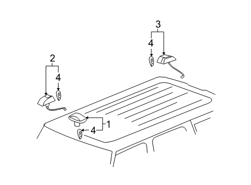 2006 Hummer H2 Clearance Lamps Diagram