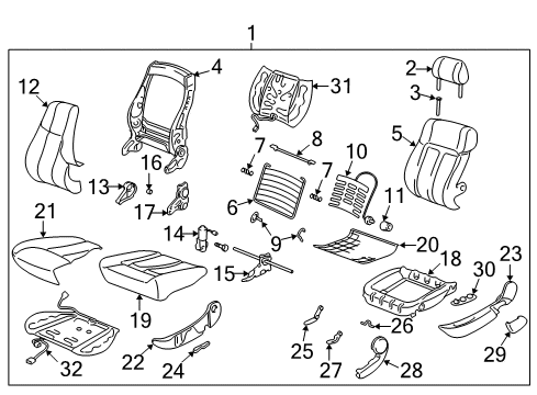 2004 Saturn L300 Heated Seats Diagram 3 - Thumbnail