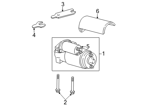1999 GMC C1500 Starter Diagram