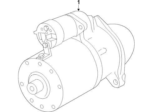 2019 Cadillac XTS Starter Diagram