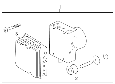 2009 Pontiac G8 Anti-Lock Brakes Diagram