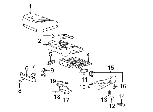 2006 Buick Lucerne Lumbar Control Seats Diagram