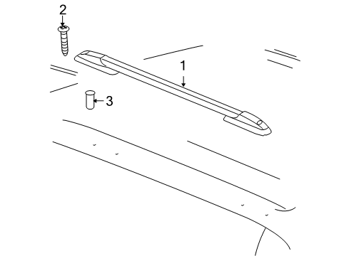 2013 Chevy Silverado 1500 Luggage Carrier Diagram