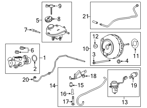 2015 Buick Regal Level Sensor Diagram for 13286456