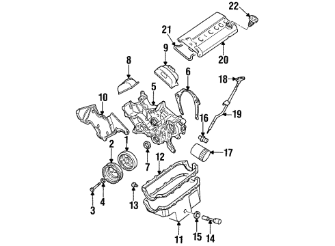 1996 Chevy Monte Carlo Filler Cap Diagram for 10110859