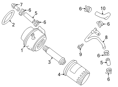 2002 Buick Rendezvous Oil Cooler Diagram