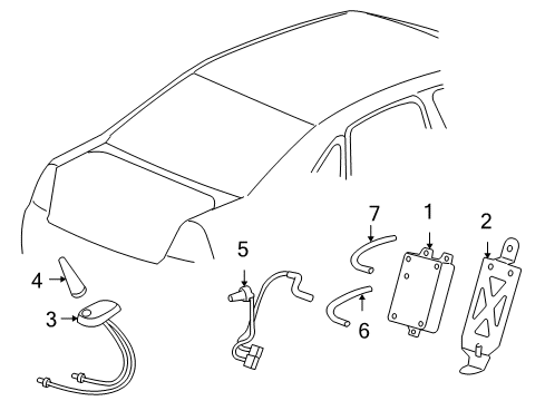 2007 Chevy Impala Electrical Components Diagram
