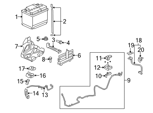 2009 Pontiac G8 Battery Diagram