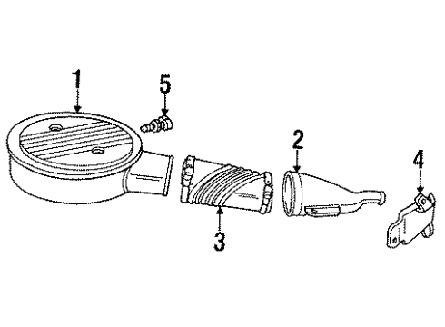 1990 Chevy Corsica Air Intake Diagram