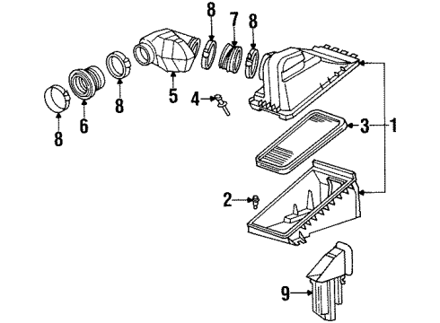 1997 Buick Riviera Air Intake Diagram