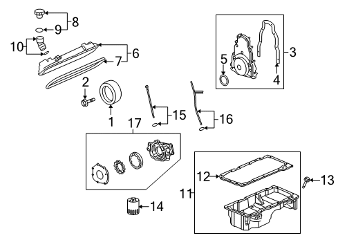 2004 Pontiac GTO Tube Diagram for 92066941