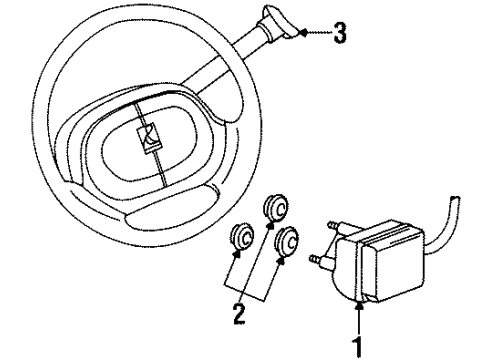 2000 Saturn SC1 Cruise Control System Diagram