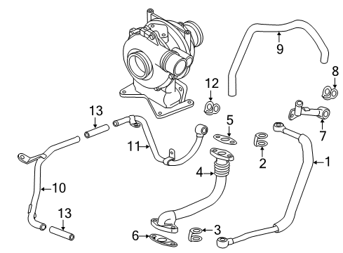 2014 Chevy Silverado 2500 HD Turbocharger Diagram
