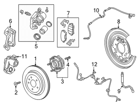 2022 Cadillac CT5 Parking Brake Diagram