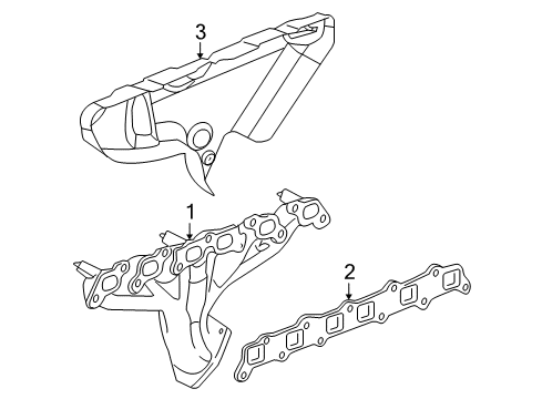 2004 Chevy Trailblazer Exhaust Manifold Diagram