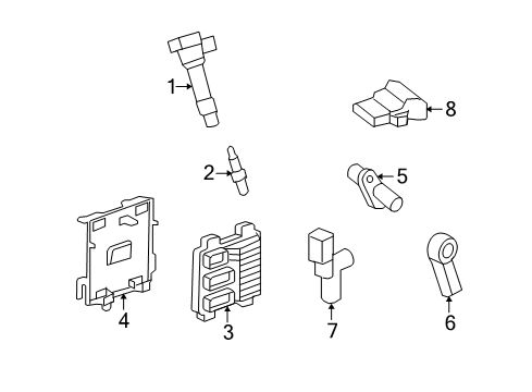 2007 Saturn Outlook Ignition System Diagram